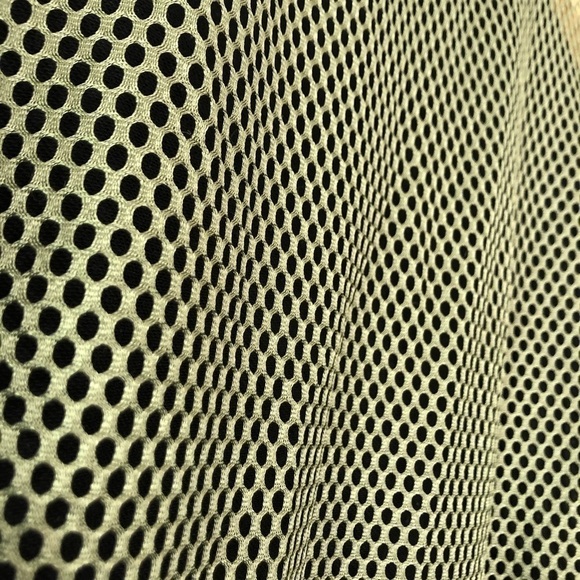 ASOS Black Long Sleeve Shirt With Green Netting - Picture 6 of 7